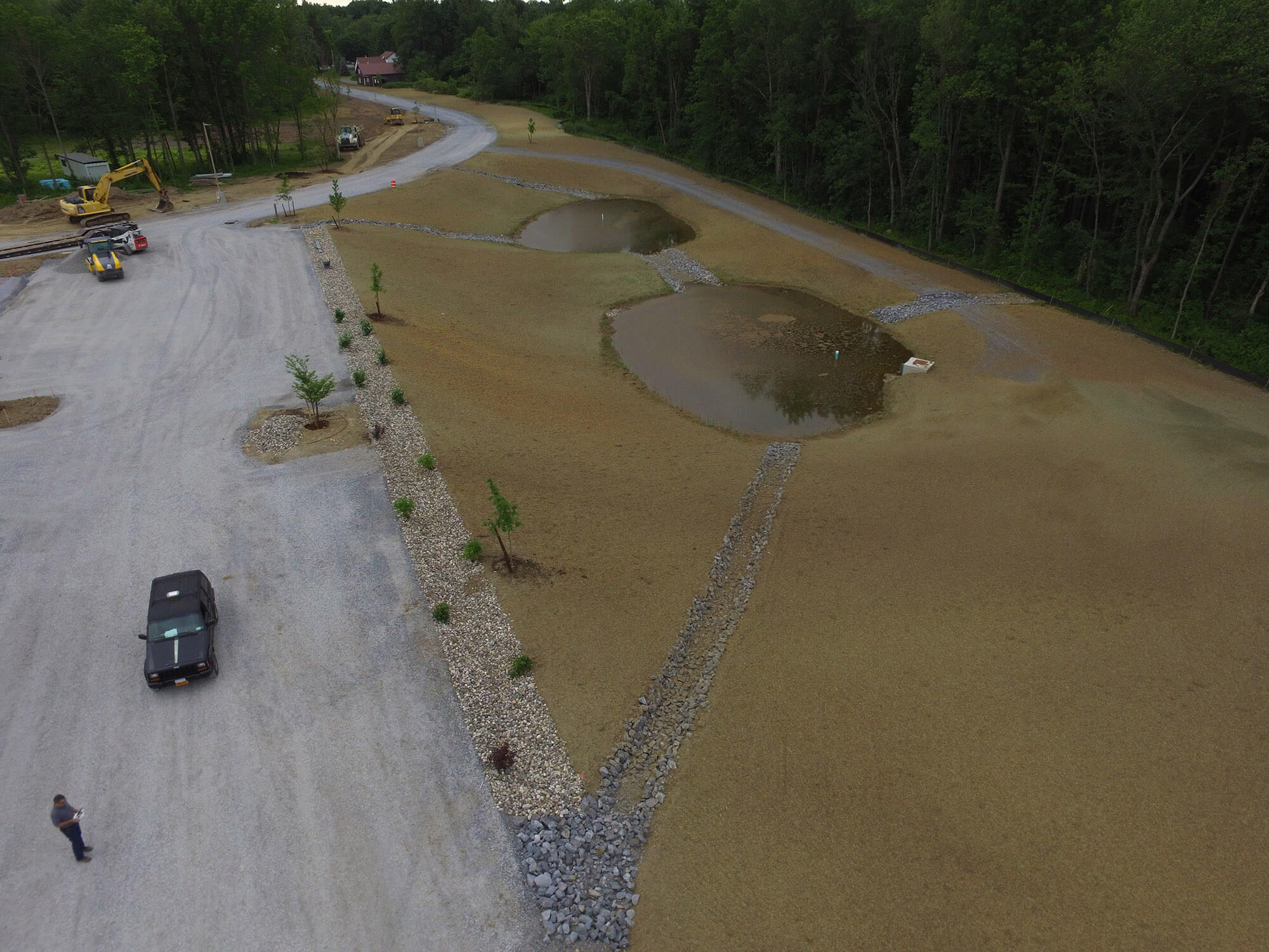 site work division - overview of landscape