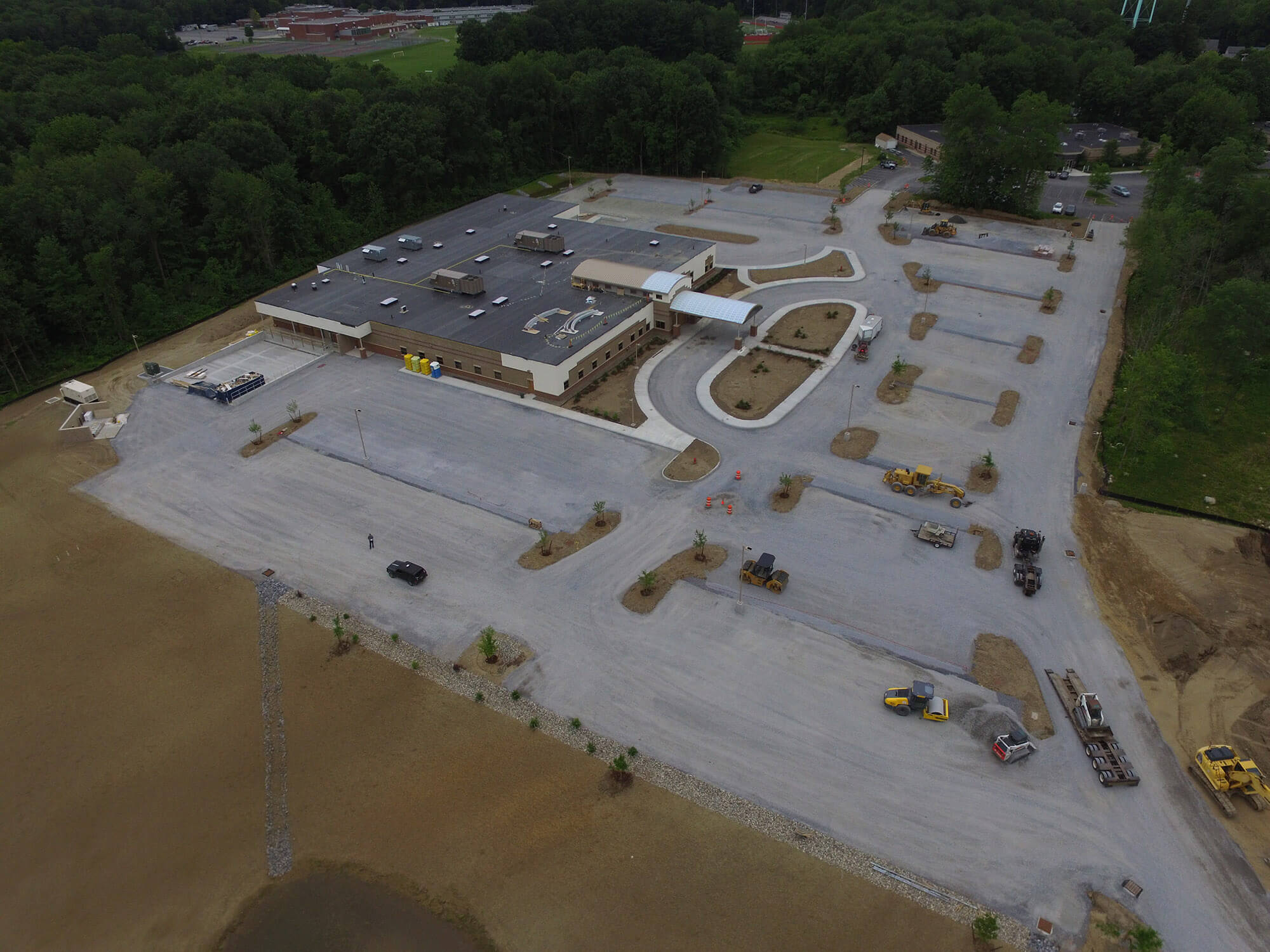 site work division - view of completed property